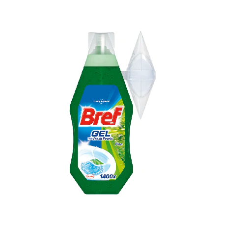 Bref WC with Fresh Pearls Pine Żel do toalet 360 ml