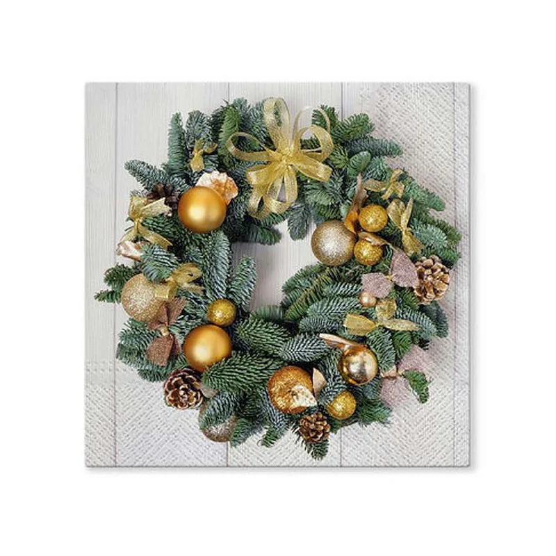 Serwetki PAW świąteczne GOLDEN WREATH TL835000