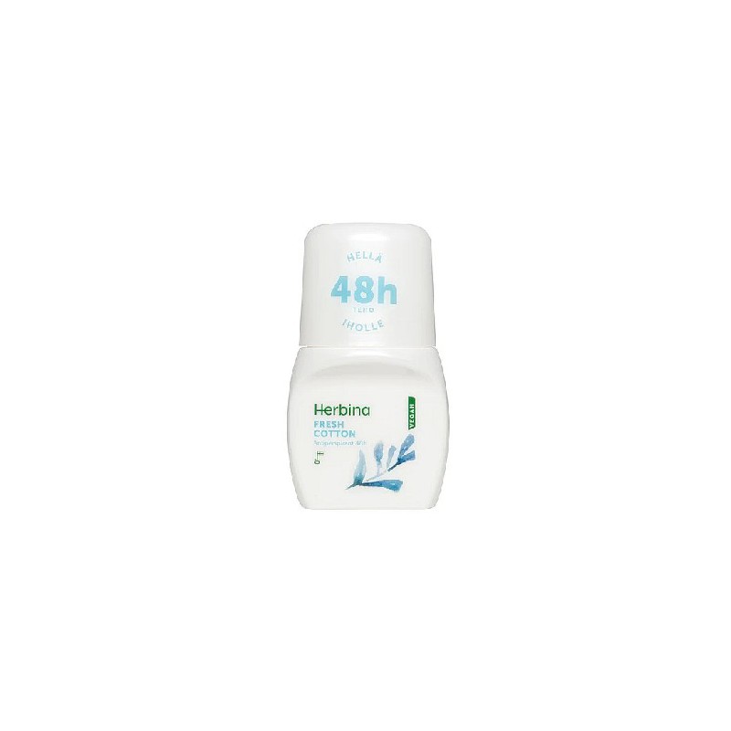 Herbina dezodorant w kulce roll-on Fresh Cotton 50ml