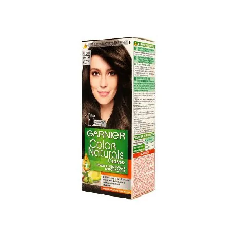 Garnier Color Naturals Krem koloryzujący Głęboki Ciemny Brąz 4.00