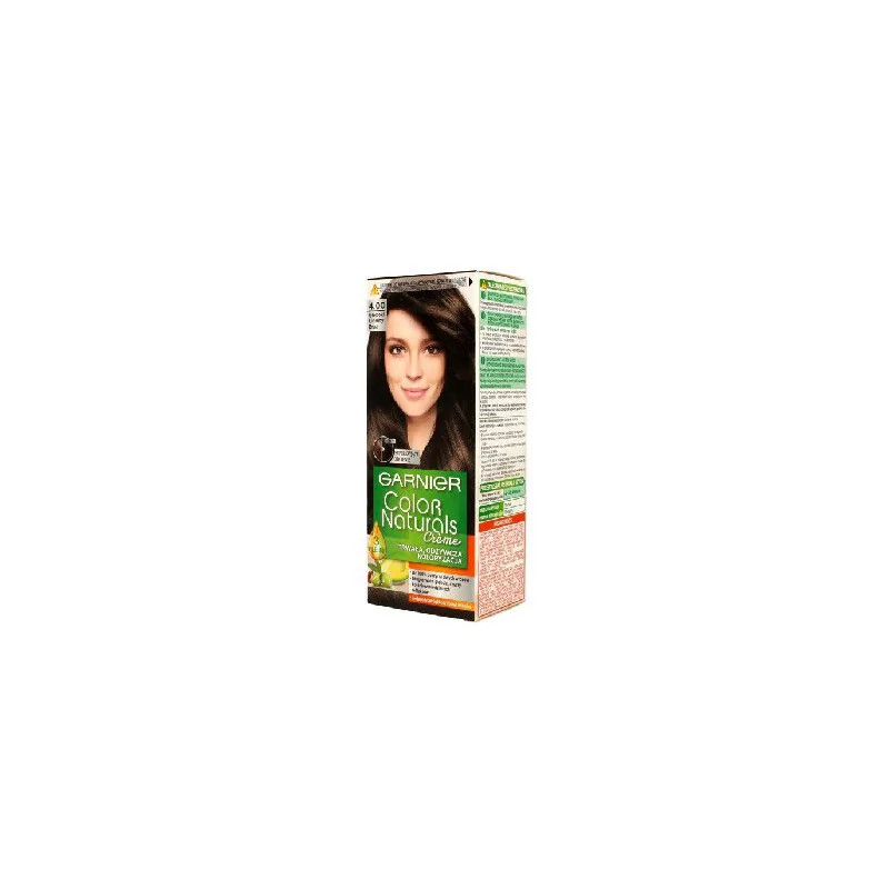 Garnier Color Naturals Krem koloryzujący Głęboki Ciemny Brąz 4.00