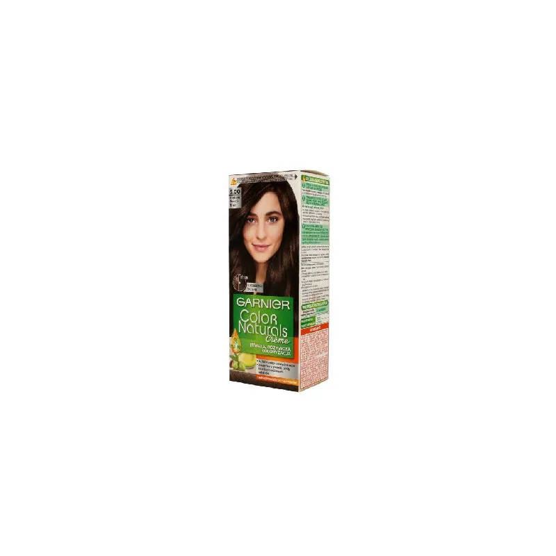 Garnier Color Naturals Krem koloryzujący Głęboki Średni Brąz 5.00