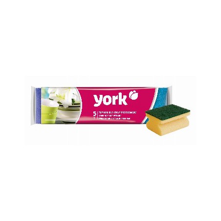 York zmywak kuchenny profilowany 5szt