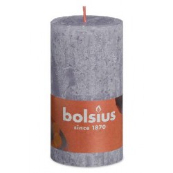 Bolsius świeca Rustic 130/68 Shine matowa lawenda