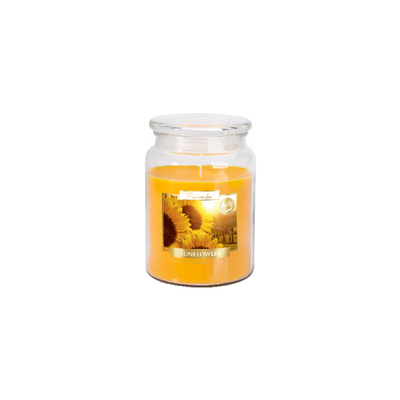 Bispol świeca zapachowa w szkle Słonecznik SND99-330