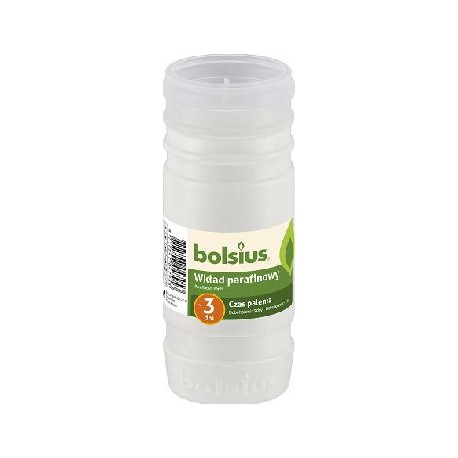 Bolsius wkład parafinowy w3 3dni opakowanie 20 szt