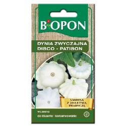 Biopon nasiona bopon dynia zwyczajna disco patison 2g