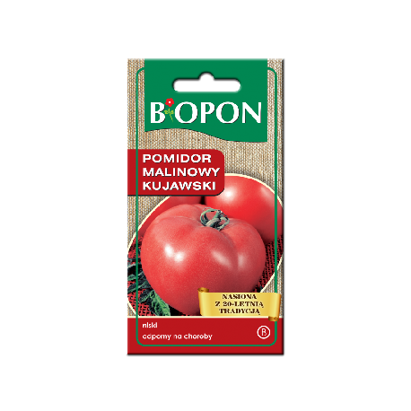 Biopon nasiona pomidor malinowy kujawski 0,2g