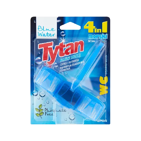 Tytan czterofunkcyjna kostka zawieszka barwiąca wodę Blue Water 40g