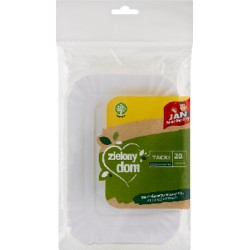 Jan Niezbędny Zielony Dom TACKI Z PAPIERU 20szt