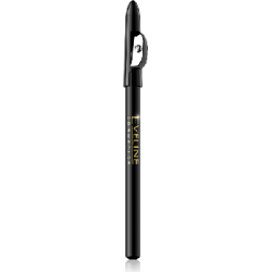 Eveline Eyeliner Pencil Konturówka do powiek krótka czarna width=