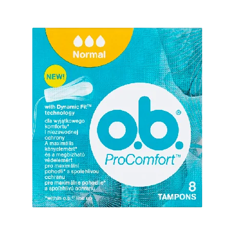 O.B. ProComfort Normal Tampony 8 sztuk