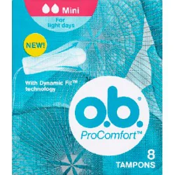 O.B. ProComfort Mini Tampony 8 sztuk