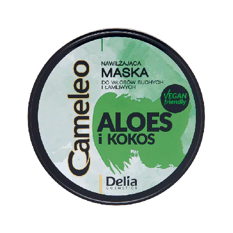 Cameleo maska do włosów Aloes i Kokos Nawilżająca 200 ml