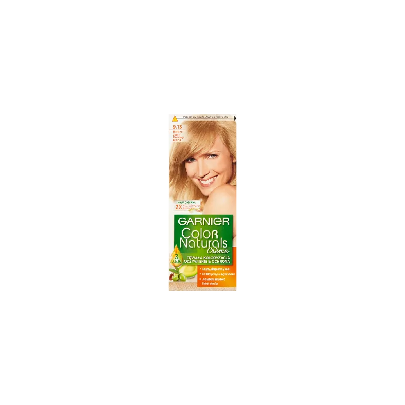 Garnier Color Naturals Creme Farba do włosów 9.13 Bardzo Jasny beżowy blond