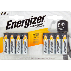 Energizer Baterie alkaliczne Alkaline Power AA-LR6 1,5 V 8 szt