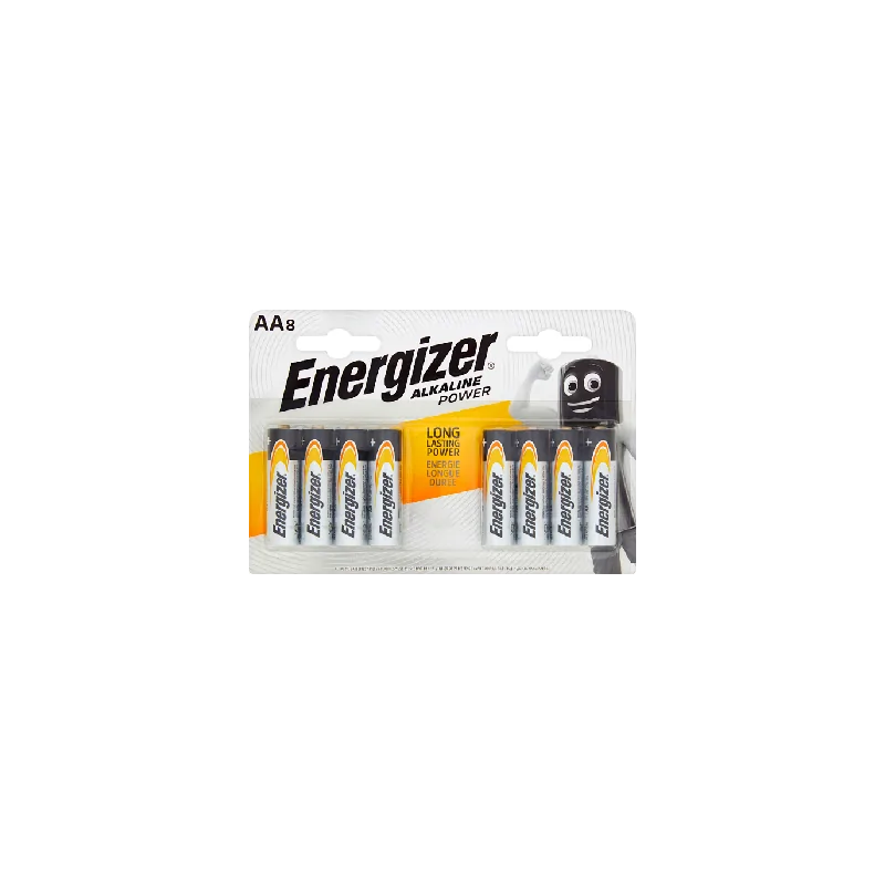 Energizer Baterie alkaliczne Alkaline Power AA-LR6 1,5 V 8 szt