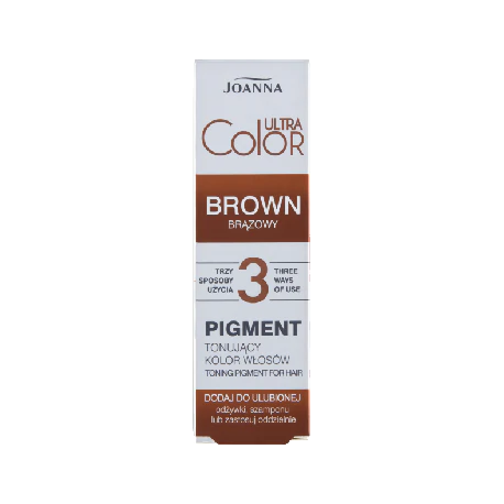 Joanna Ultra Color Pigment tonujący kolor włosów brązowy 100 g