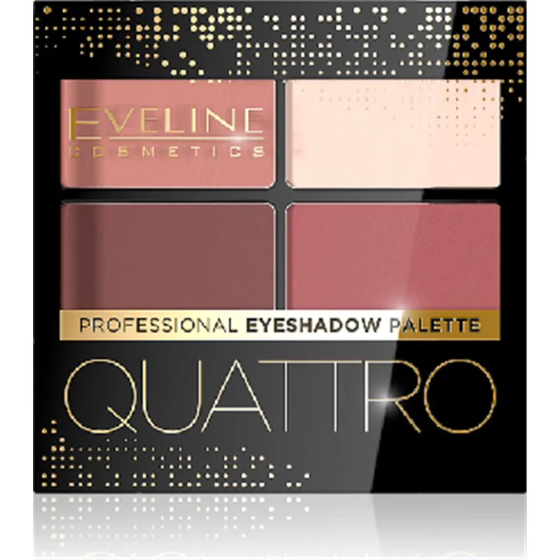 Eveline Quattro Eyeshadow cień do powiek paletka nr 04