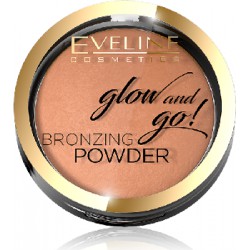 Eveline Glow and Go Bronzer w kamieniu nr 02