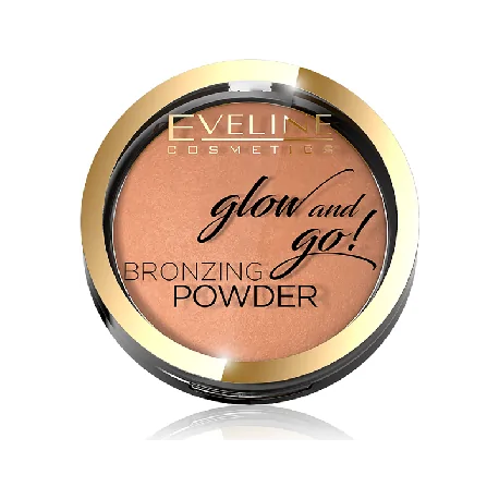 Eveline Glow and Go Bronzer w kamieniu nr 02