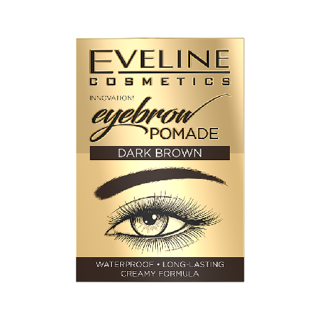 Eveline Cosmetics Dark Brown Pomada do brwi 4 g