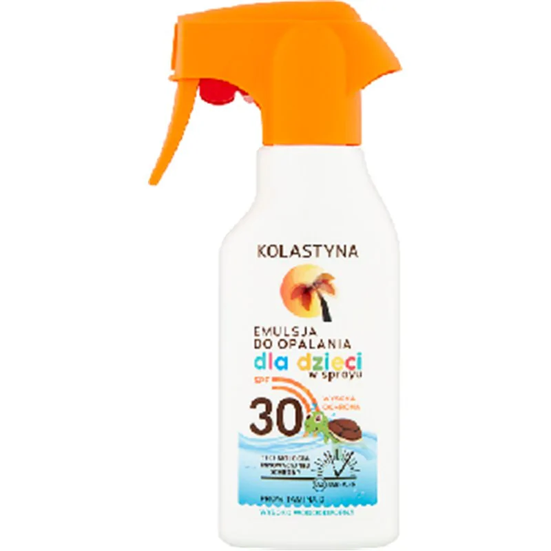 KOLASTYNA emulsja do opalania dla dzieci SPF 30 spray 200 ml