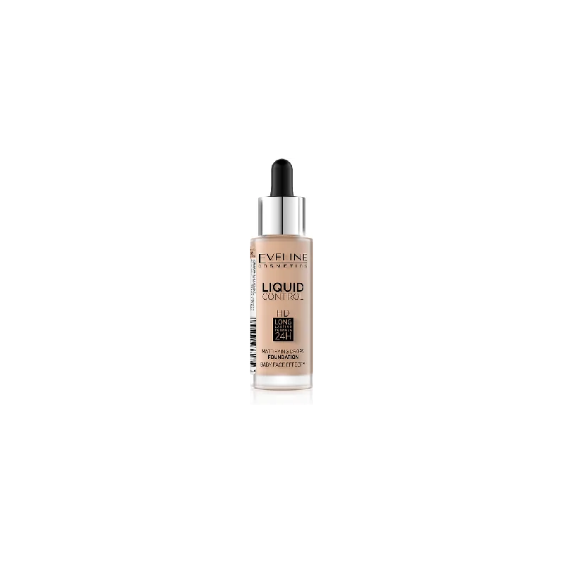 Eveline Liquid Control HD podkład do twarzy 040 Warm Beige