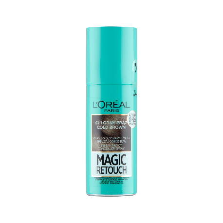 L'Oréal Paris Magic Retouch Spray do błyskawicznego retuszu odrostów Chłodny Brąz 75 ml
