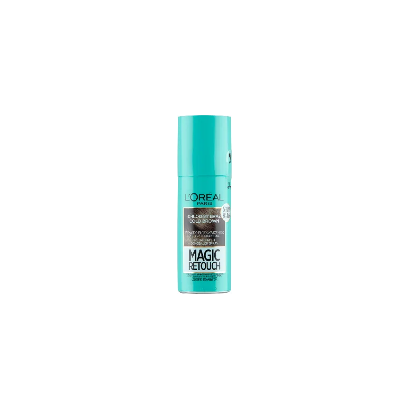 L'Oréal Paris Magic Retouch Spray do błyskawicznego retuszu odrostów Chłodny Brąz 75 ml