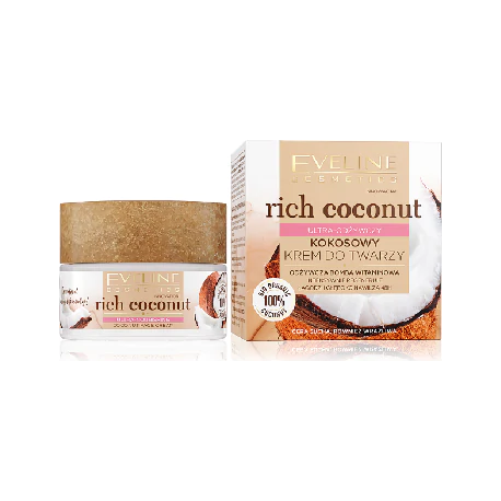 Eveline Rich Coconut Ultra - Odżywczy krem na dzień i noc 50ml