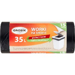 Grosik Worki LD 35l 15szt