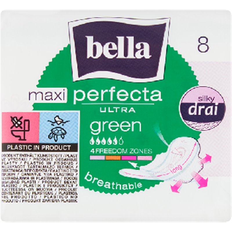 Bella Perfecta Ultra Maxi Green Podpaski higieniczne 8 szt