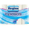 Regina Papier toaletowy Impressions 3D Biały 3 warstwy 12 rolek
