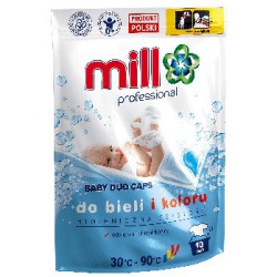 Mill Professional kapsułki do prania Baby do bieli i koloru 10szt