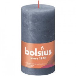Bolsius świeca Rustic 130/68 Twilight Blue