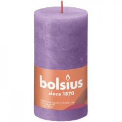 Bolsius świeca Rustic 130/68 Vibrant Violet