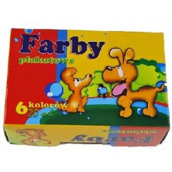 Farby Plakatowe 6 kolorów 20 ml