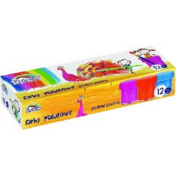 Farby Plakatowe 12 kolorów 20ml Grand
