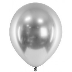 Balony Srebrne 100szt. width=