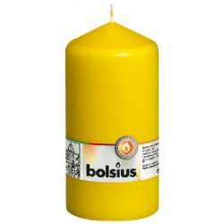 Bolsius świeca pieńkowa 150/78 żóła