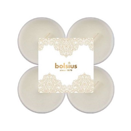 Bolsius podgrzewacze zapachowe Maxi 8h Vanilla 8szt