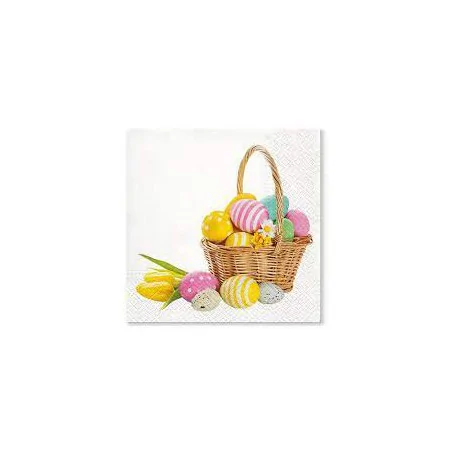 Serwetki PAW Wielkanoc BASKET OF JOY TL703900 33x33CM