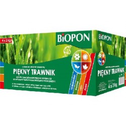 Biopon nawóz Piękny Trawnik 4x2kg