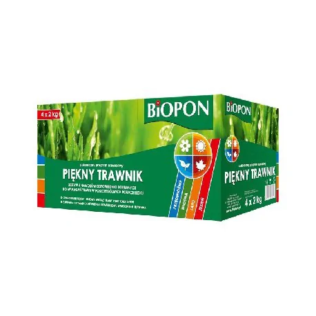 Biopon nawóz Piękny Trawnik 4x2kg