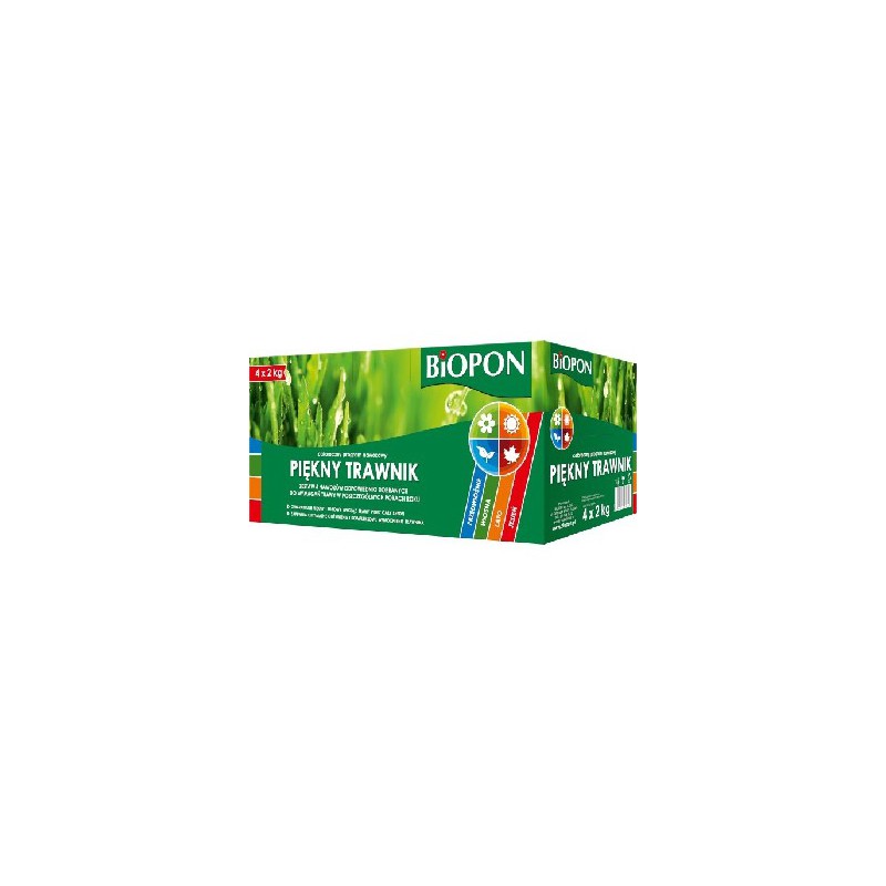 Biopon nawóz Piękny Trawnik 4x2kg