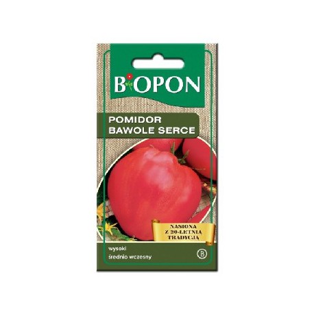 Biopon nasiona pomidor bawole serce 0,2g