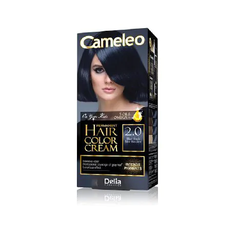 Cameleo Omega farba do włosów 2.0 Blue Black