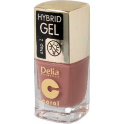 Delia Coral Hybrid Gel hybrydowy lakier do paznokci 43 mocha