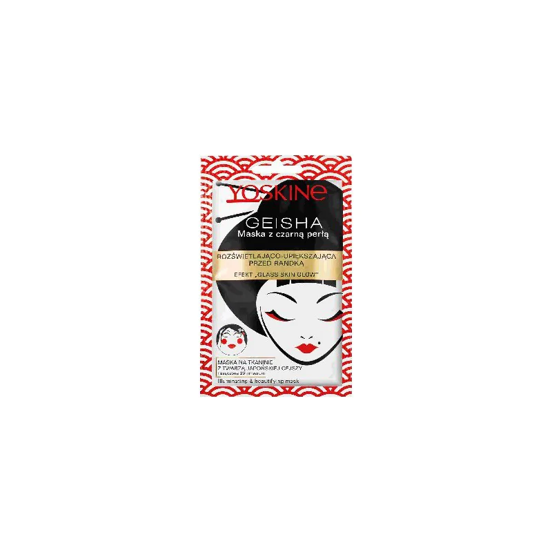 Yoskine Mask maska Japanese Geisha szaszetka